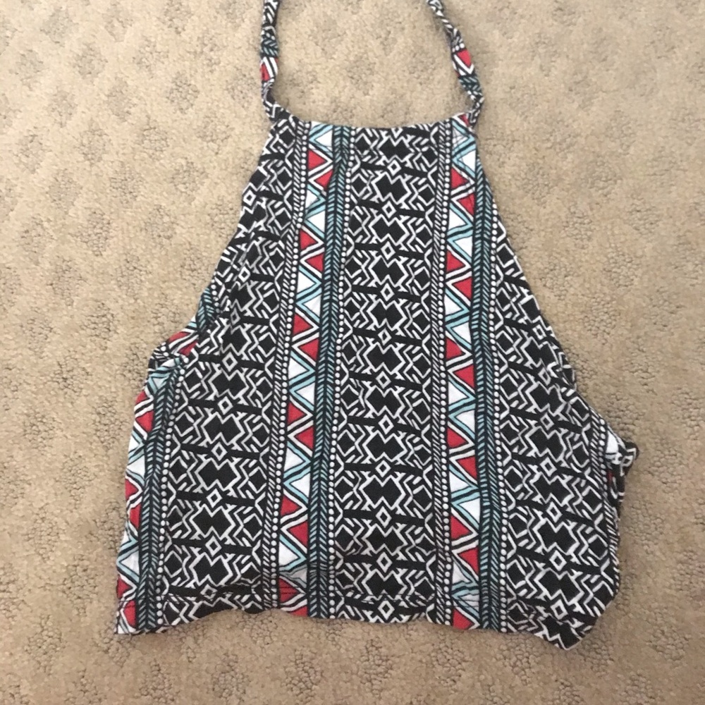 Halter crop top